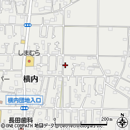 神奈川県平塚市横内3718周辺の地図