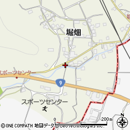 兵庫県養父市堀畑556周辺の地図
