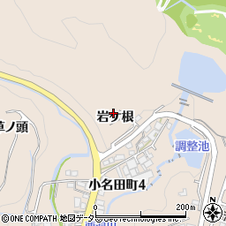 岐阜県多治見市小名田町岩ケ根周辺の地図