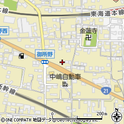 岐阜県不破郡垂井町1636周辺の地図