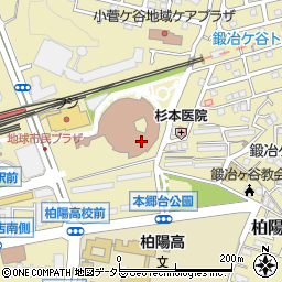 横浜市栄区民文化センター（リリス）周辺の地図