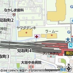 ホリデイ・スポーツクラブ　大垣店周辺の地図