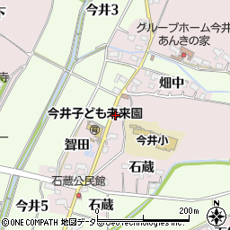 愛知県犬山市今井若宮6周辺の地図