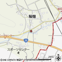 兵庫県養父市堀畑330周辺の地図