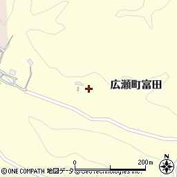 島根県安来市広瀬町富田29周辺の地図