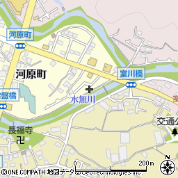 神奈川県秦野市河原町2-30周辺の地図