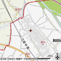 兵庫県朝来市和田山町高田66周辺の地図