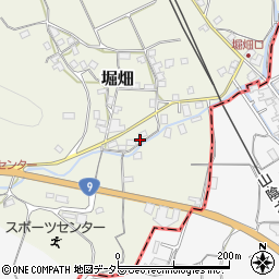 兵庫県養父市堀畑337周辺の地図