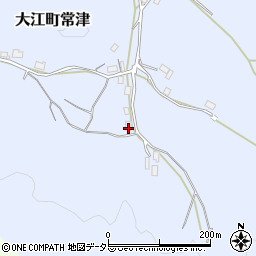 京都府福知山市大江町常津554周辺の地図