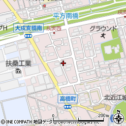 中川倉庫周辺の地図
