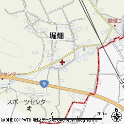 兵庫県養父市堀畑335周辺の地図