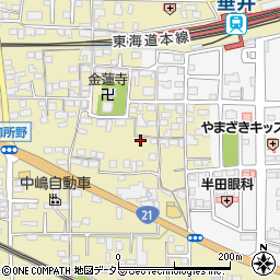 岐阜県不破郡垂井町1656周辺の地図