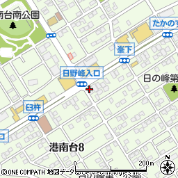 株式会社大谷屋　港南台店周辺の地図