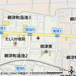 肉市場ドラゴンミート 柳津店周辺の地図