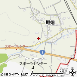 兵庫県養父市堀畑557周辺の地図