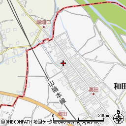 兵庫県朝来市和田山町高田63周辺の地図