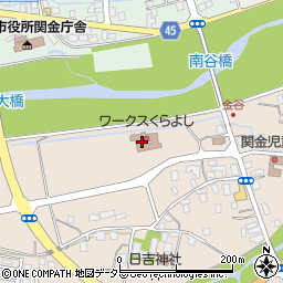 鳥取県倉吉市関金町関金宿2710周辺の地図