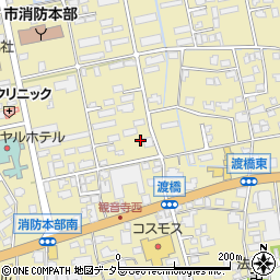 島根県出雲市渡橋町374周辺の地図