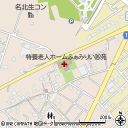 愛知県江南市小杁町林125周辺の地図