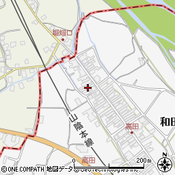 兵庫県朝来市和田山町高田62周辺の地図