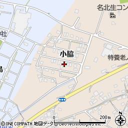 愛知県江南市小脇町周辺の地図