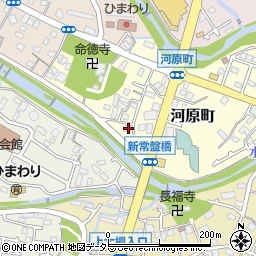 神奈川県秦野市河原町2-4周辺の地図