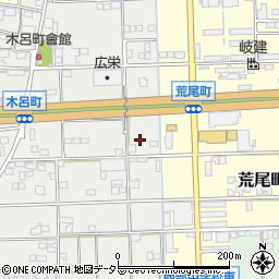 岐阜県大垣市木呂町200周辺の地図