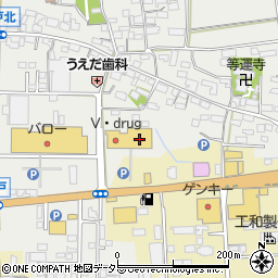 三洋堂書店　垂井店周辺の地図