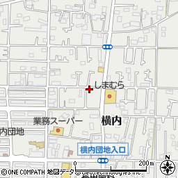 神奈川県平塚市横内3234周辺の地図