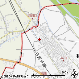 兵庫県朝来市和田山町高田57周辺の地図