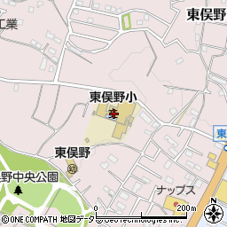 横浜市立東俣野小学校周辺の地図