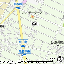 愛知県江南市般若町宮山282周辺の地図