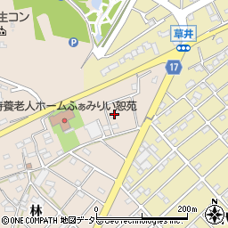 愛知県江南市小杁町林180周辺の地図