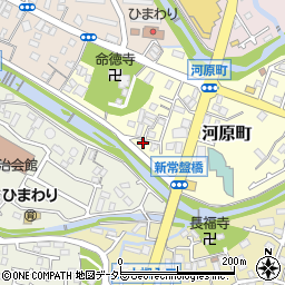 神奈川県秦野市河原町2-3周辺の地図