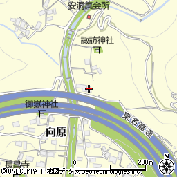 神奈川県足柄上郡山北町向原1286周辺の地図