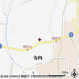 鳥取県西伯郡南部町寺内368周辺の地図