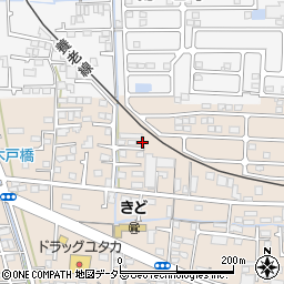 岐阜県大垣市木戸町274-3周辺の地図