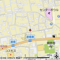 島根県出雲市渡橋町188-1周辺の地図