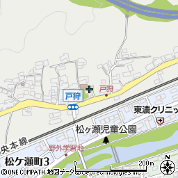 岐阜県瑞浪市明世町戸狩578周辺の地図