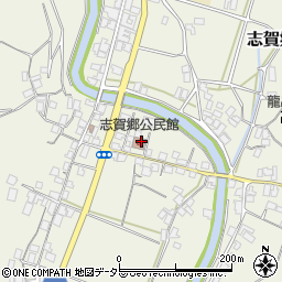 綾部市志賀郷診療所周辺の地図