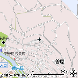 神奈川県秦野市曽屋5284-4周辺の地図