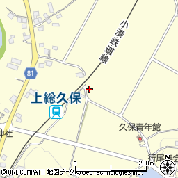 千葉県市原市久保520周辺の地図