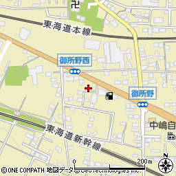 岐阜県不破郡垂井町1495周辺の地図