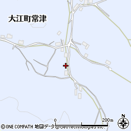 京都府福知山市大江町常津556周辺の地図