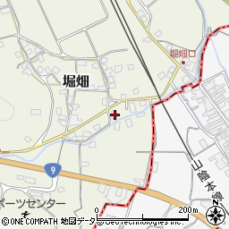 兵庫県養父市堀畑385周辺の地図