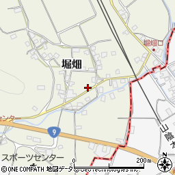 兵庫県養父市堀畑342周辺の地図