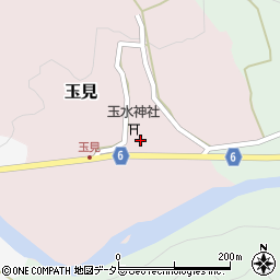 兵庫県養父市玉見38周辺の地図