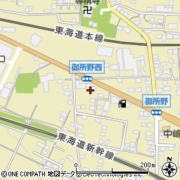 岐阜県不破郡垂井町1496周辺の地図