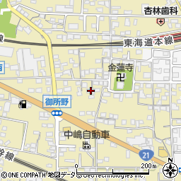 岐阜県不破郡垂井町1639周辺の地図