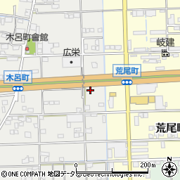 岐阜県大垣市木呂町192-1周辺の地図